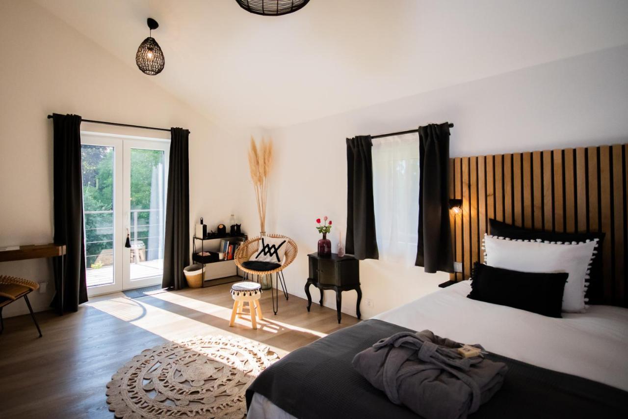 Au Calme De Hosdent Bed & Breakfast Braives Dış mekan fotoğraf