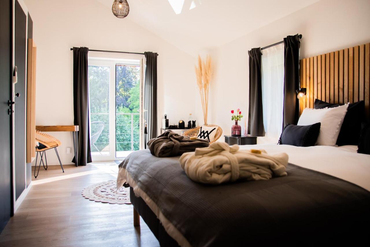 Au Calme De Hosdent Bed & Breakfast Braives Dış mekan fotoğraf