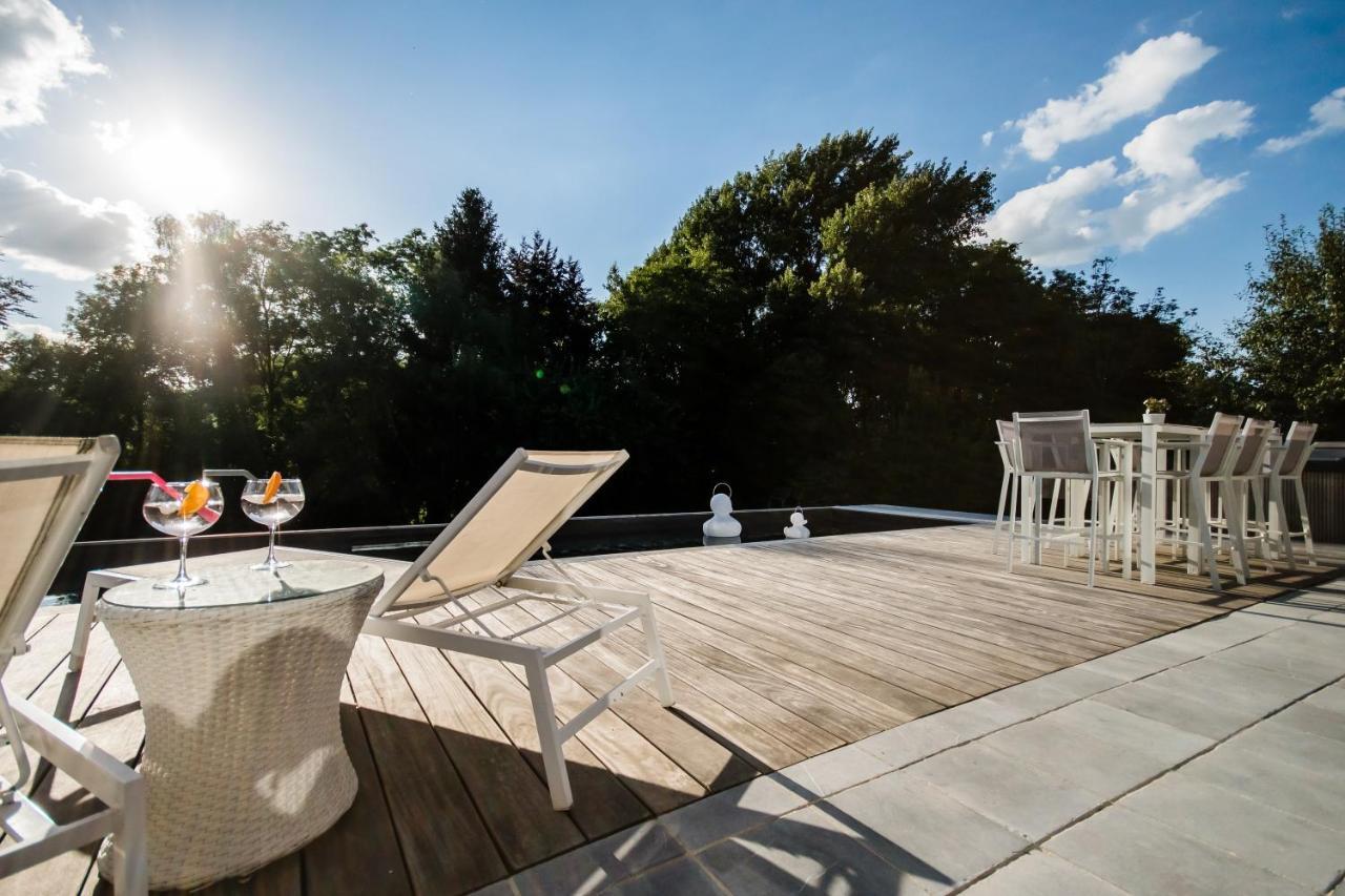 Au Calme De Hosdent Bed & Breakfast Braives Dış mekan fotoğraf