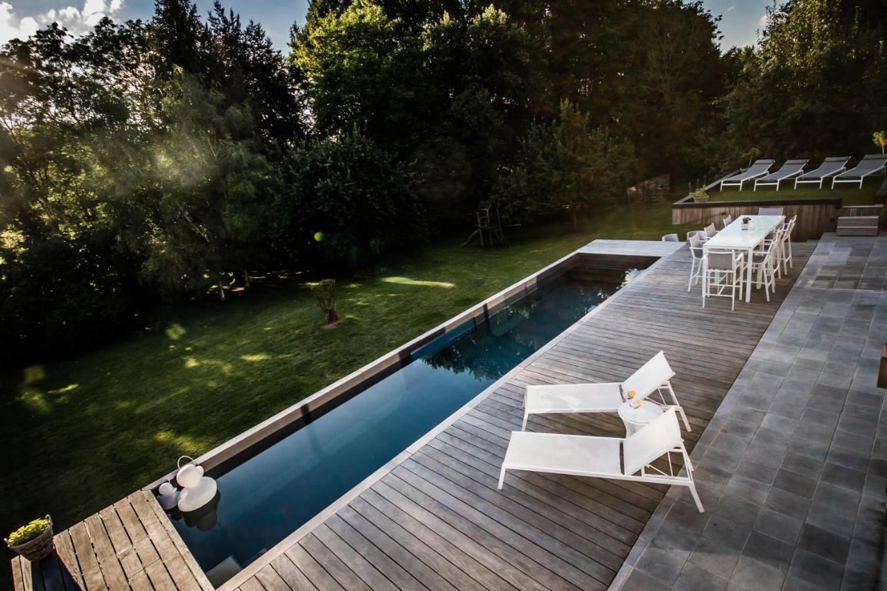 Au Calme De Hosdent Bed & Breakfast Braives Dış mekan fotoğraf