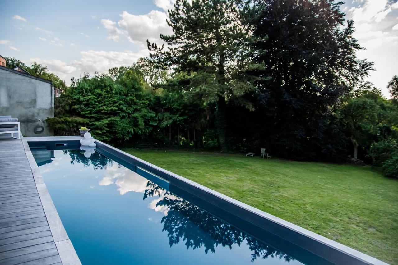 Au Calme De Hosdent Bed & Breakfast Braives Dış mekan fotoğraf